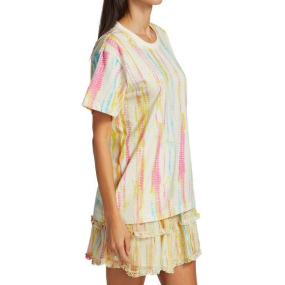 HEMANT & NANDITA Tops - Hemant & Nandita Tie-Dye T-Shirt M Tee Cotton Short Sleeve Crewneck Handmade